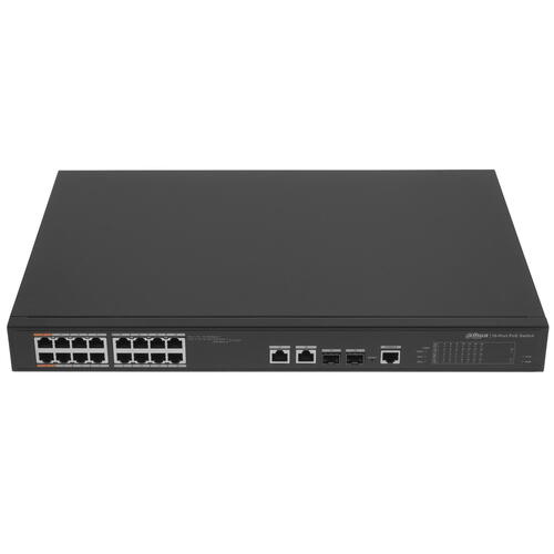 Коммутатор Dahua DH-PFS4218-16GT-190 16x100Mb 2G управляемый DH-PFS4218-16GT-190 DH-PFS4218-16GT-190