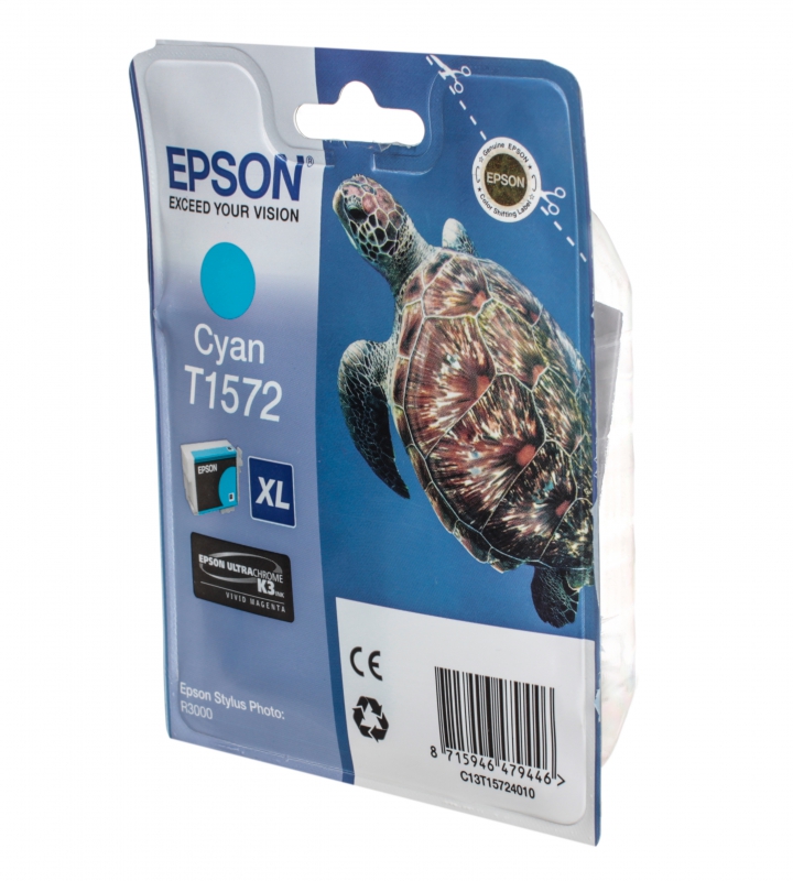 Картридж Epson C13T15724010   для Stylus Photo R3000 (голубой ) C13T15724010