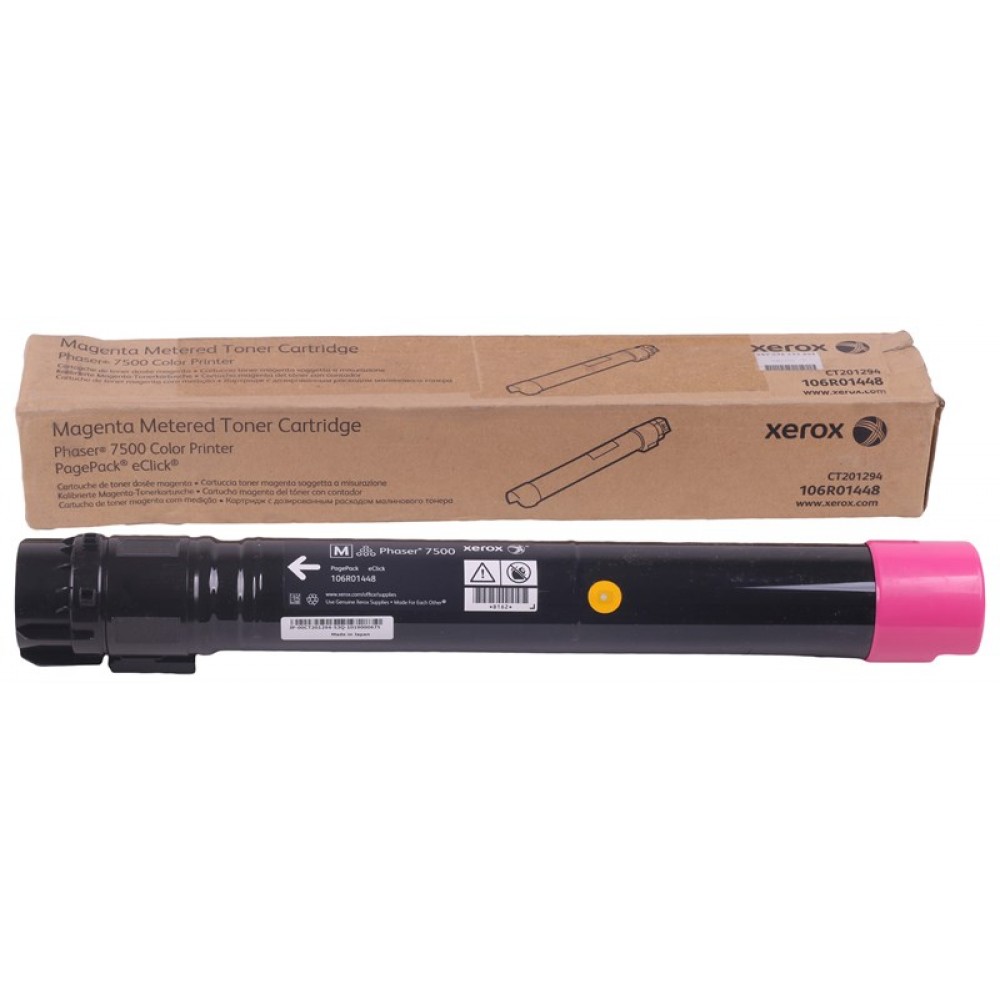 Картридж Xerox лазерный пурпурный (17800стр.) для Xerox Ph 7500 106R01444 106R01444