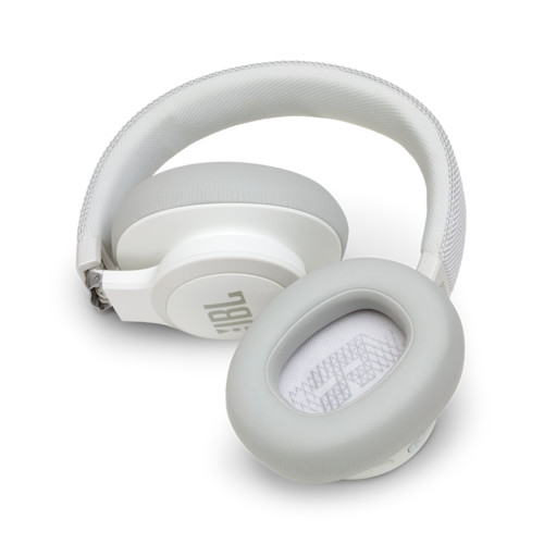 Наушники с микрофоном JBL накладные Live 650BTNC 1.2м белый беспроводные bluetooth (в ушной раковине) JBLLIVE650BTNCWHT JBLLIVE650BTNCWHT