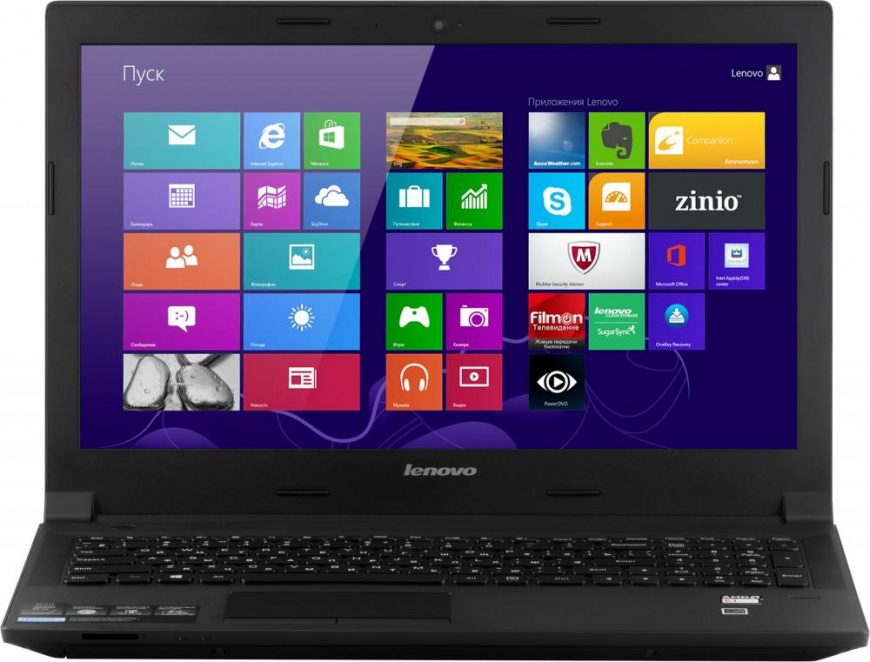 Ноутбук Lenovo IdeaPad B50-45, E1 6010, 15.6" HD, 2Gb, 500Gb, Wi-Fi, Bluetooth, CAM, Win 10, Black (59446275) 59446275