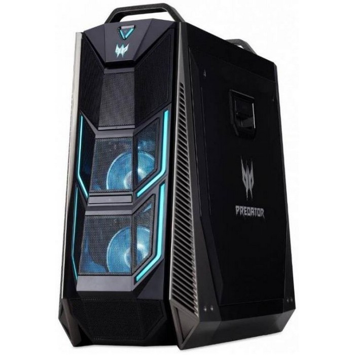 Персональный компьютер Acer Predator PO9-900 Core i9 9900X (3.3)/64Gb/3Tb 7.2k/SSD512Gb/2xRTX2080Ti 11Gb/DVDRW/Windows 10 Home/G DG.E0PER.013 DG.E0PER.013