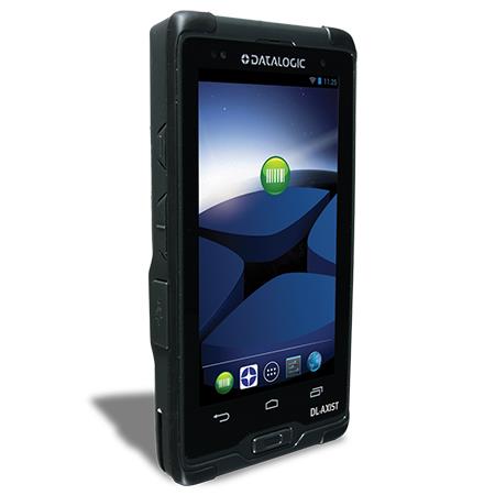 Терминал сбора данных DataLogic DL-Axist Full Touch PDA, 3G/4G HSPA+ WW/no US, 802.11 a/b/g/n CCXv4, Bluetooth v4 & NFC, 1GB RAM/8GB Flash, Multi-purpose 2D Imager w Green Spot, Android v4 944600003 944600003