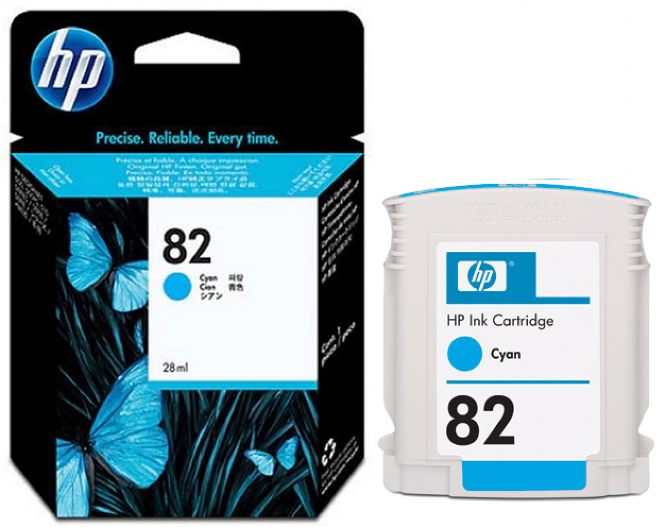 Картридж HP №82 голубой для DJ 500/800 (C4911A) C4911A