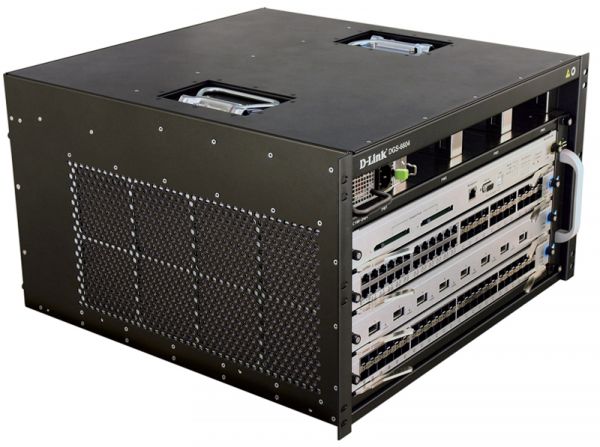 Шасси D-Link L3 Switch Base Unit Chassis with 4 slots + Control Module DGS-6604-CM + Power supply DGS-6600-PWR + fan tray + dust filter DGS-6604-SK DGS-6604-SK