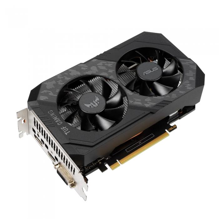 Видеокарта Asus GTX1650 D6,DVI,HDMI,DP,4G,D6 TUF-GTX1650-O4GD6-P-GAMING TUF-GTX1650-O4GD6-P-GAMING