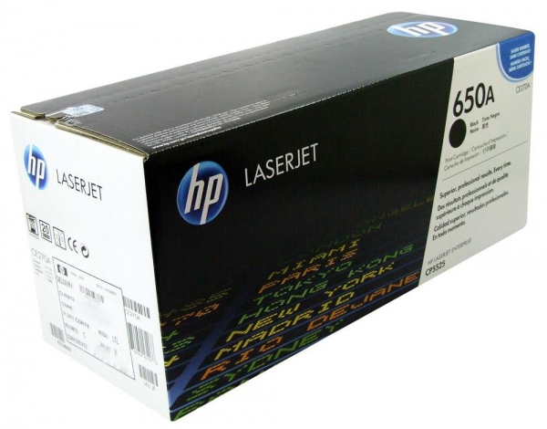 Тонер-картридж HP 650A Black для CP5525n/dn/xh Enterprise M750n/M750dn/M750xh Contract (13500 стр) CE270AC CE270AC