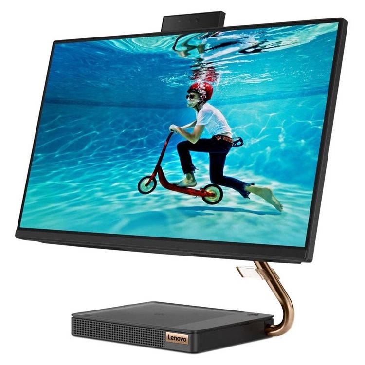 Моноблок Lenovo IdeaCentre AIO A540-24ICB   23.8"(1920x1080)/Intel Core i3 9100T(3.1Ghz)/8192Mb/1000+128SSDGb/noDVD/Int:Intel UHD Graphics 630/BT/WiFi/war 1y/b F0EL004SRK F0EL004SRK