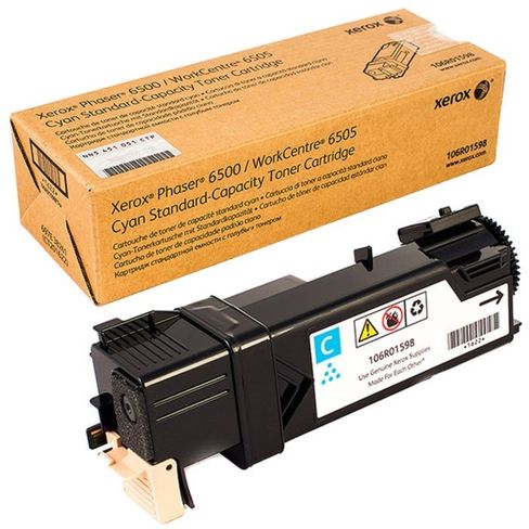Картридж Xerox лазерный голубой (1000стр.) для Xerox Ph 6500/WC6505 106R01598 106R01598 #4
