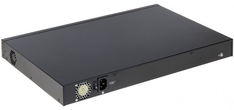 Коммутатор Dahua 24-портовый гигабитный управляемый с PoE, уровень L2 Порты: 24 RJ45 10/100/1000Мбит/с (PoE/PoE+/Hi-PoE), 2 SFP 100/1000Мбит/с DH-PFS4226-24GT-360 DH-PFS4226-24GT-360