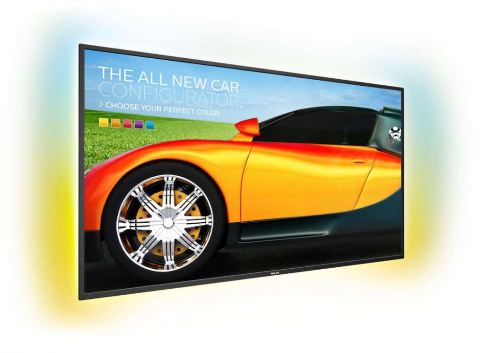Профессиональная панель Philips BDL4335QL/00 43" Direct LED Ambilight HTML5 browser, VESA 200x200/400x400/M6 BDL4335QL/00 BDL4335QL/00