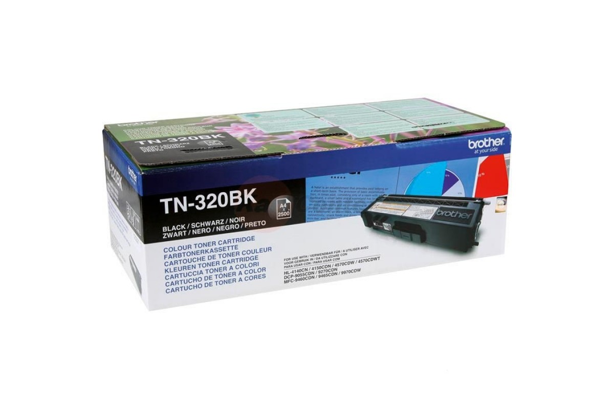 Тонер Картридж Brother черный для Brother HL-4150CDN/MFC-9465CDN(TN320BK) TN320BK #1