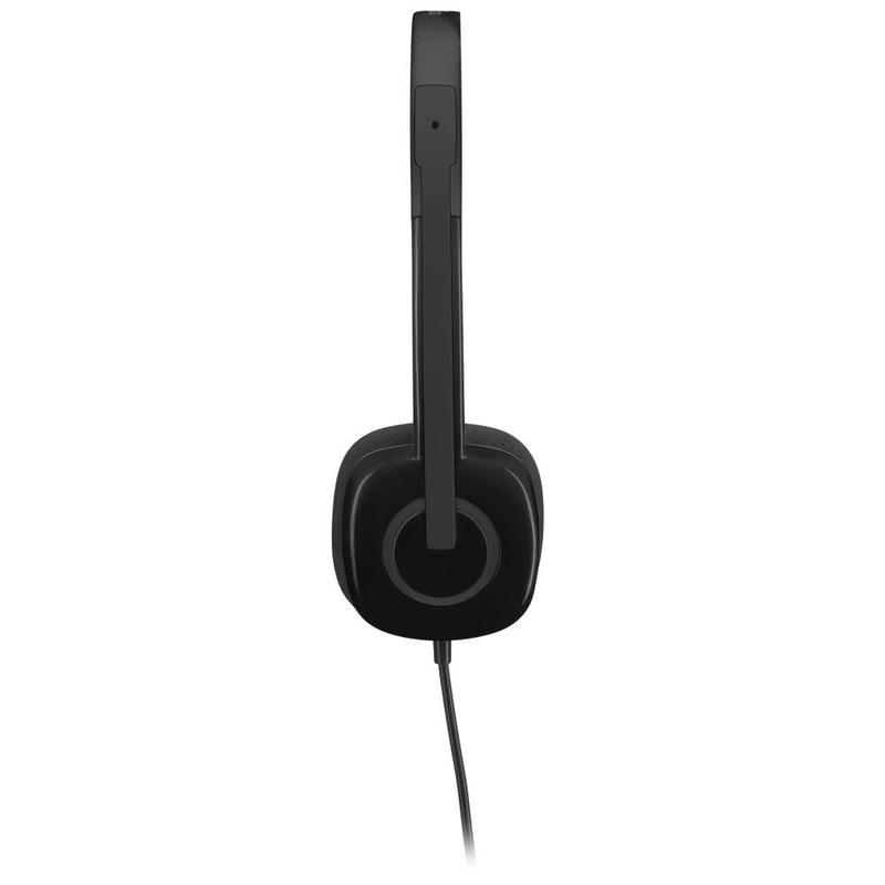 Гарнитура Logitech Stereo Headset H151 черная (981-000589) 981-000589 #1