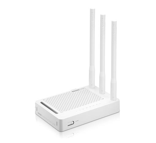 Маршрутизатор TOTOLINK Беспроводной с максимальной скоростью обмена данными по беспроводной связи до 300Мбит/сек. 5*FE Ports(1*WAN + 4*LAN), 1* WPS/RST button,3*5 dBi fixed  antenas, PSU 9V/0.5A, VLAN, SSH server, QoS, Repeater, DDNS,Russia PPPOE, Du N302Rplus