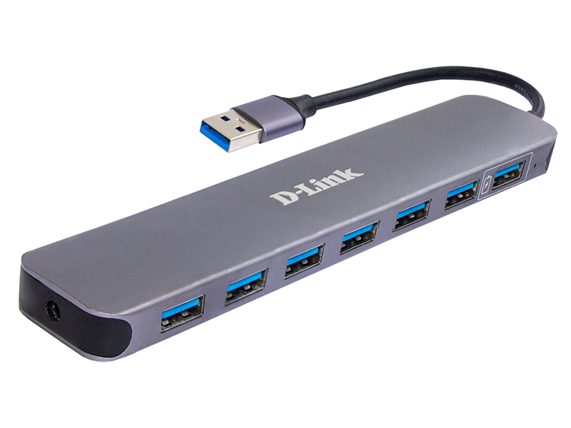 Концентратор D-Link 7-port USB3.0 Hub DUB-1370/B2A DUB-1370/B2A