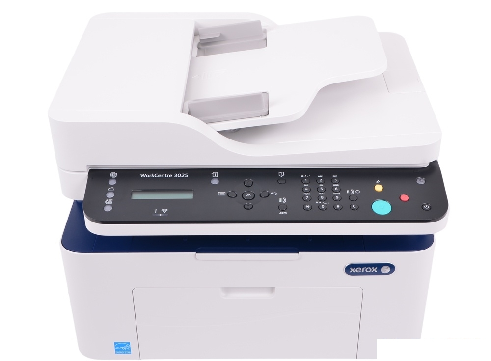 МФУ Xerox WorkCentre 3025NI A4, P/C/S/F, 20 ppm, max 15K p/m, 128MB, GDI, USB, Network, Wi-fi WC3025NI# WC3025NI#