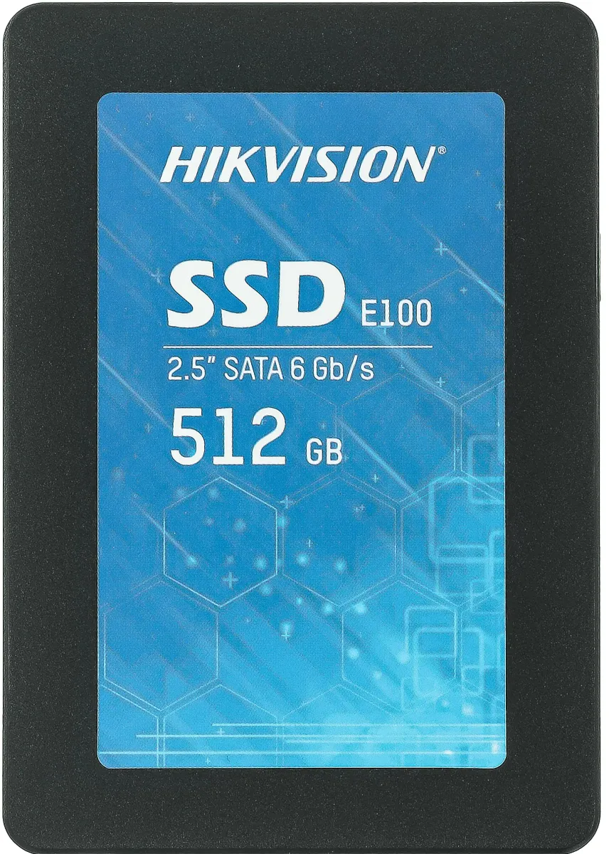 Накопитель Hikvision HS-SSD-E100/1024G SSD, SATA III 1Tb, 2.5" HS-SSD-E100/512G HS-SSD-E100/1024G