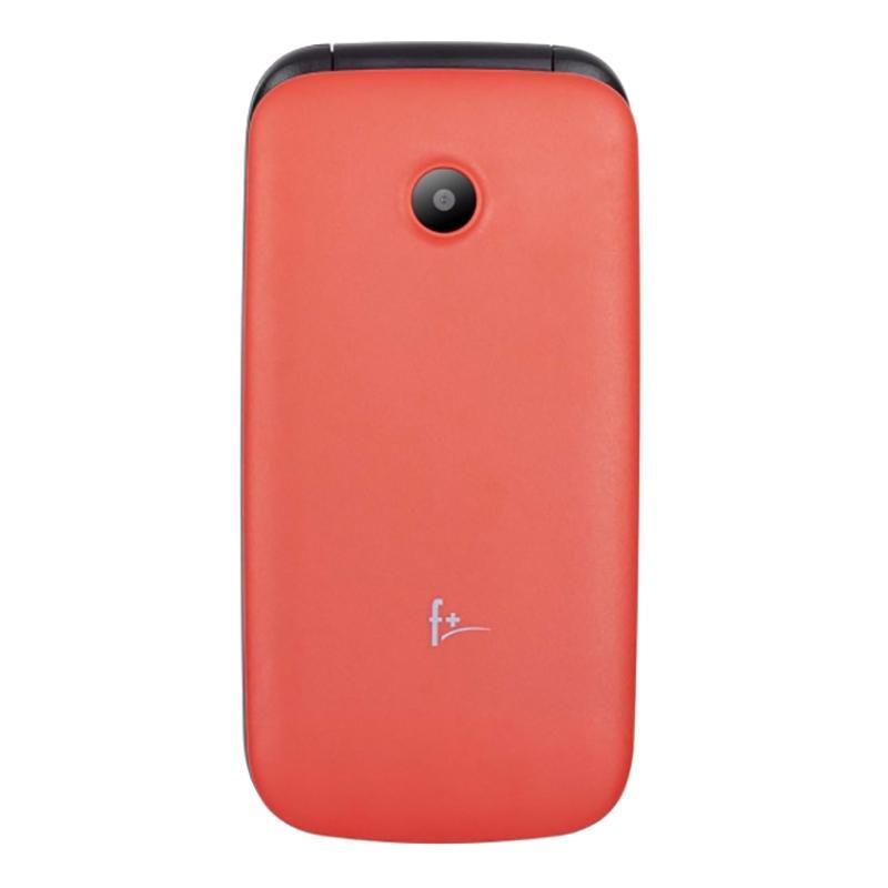 Мобильный телефон F+ 2.4'' 240х320, 32MB RAM, 32MB, up to 32GB flash, 0.08Mpix, 2 Sim, BT v3.0, Micro-USB, 750 мА·ч, 100g, 106,3 ммx51,5 ммx15,2 мм Flip2 Red Flip2 Red #3