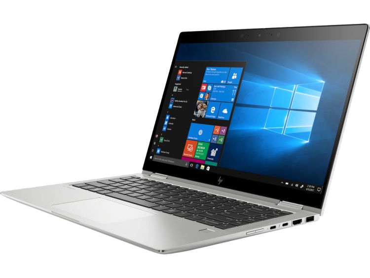 Ноутбук HP EliteBook x360 1040 G6 14"(1920x1080)/Touch/Intel Core i5 8265U(1.6Ghz)/8192Mb/256SSDGb/noDVD/Int:Intel HD Graphics 620/67WHr/war 3y/1.35kg/Metalli  7KN26EA 7KN26EA