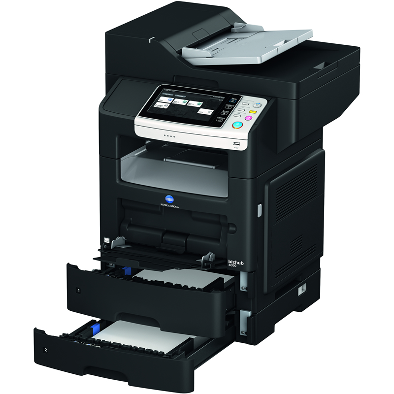 МФУ Konica-Minolta bizhub 4050 монохромное,А4,40 стр/м,дуп,автоп,сеть,2Gb, 320Gb, тон 7.5k  A6VF021 