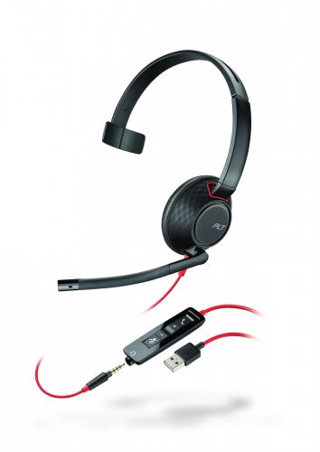 Гарнитура Plantronics BLACKWIRE 5210,C5210,USB-A,WW 207577-01 207577-01