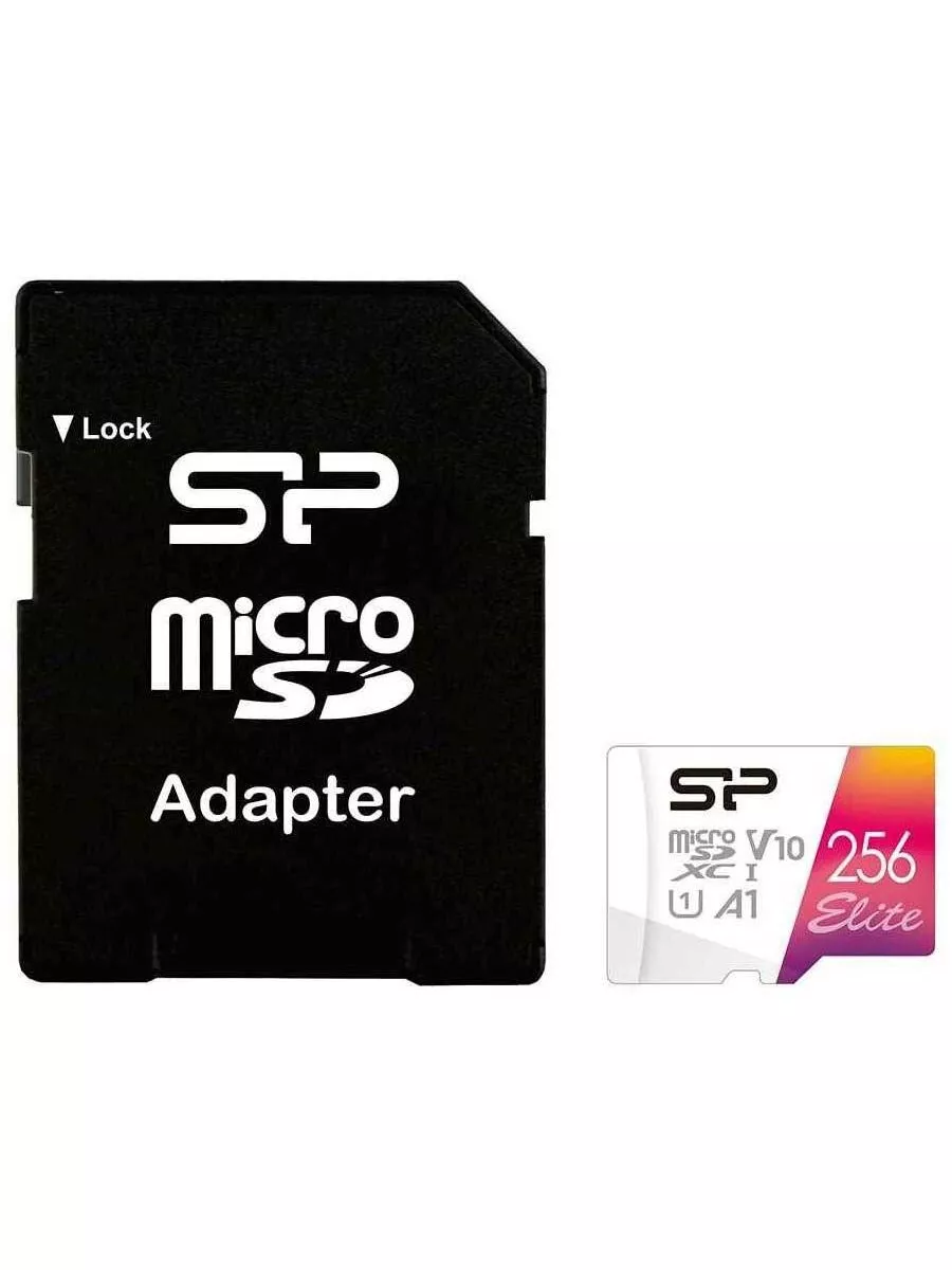 Карта памяти Silicon Power SP256GBSTXBV1V20SP 256Gb,microSDXC,Class10,Elite,adapter SP256GBSTXBV1V20SP SP256GBSTXBV1V20SP #2