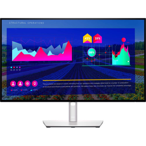 Монитор Dell 27" UltraSharp U2722D черный IPS LED 5ms 16:9 HDMI матовая HAS Pivot 1000:1 350cd 178гр/178гр 2560x1440 DisplayPort Ultra HD 2K (1440p) USB 210-AYUK 210-AYUK