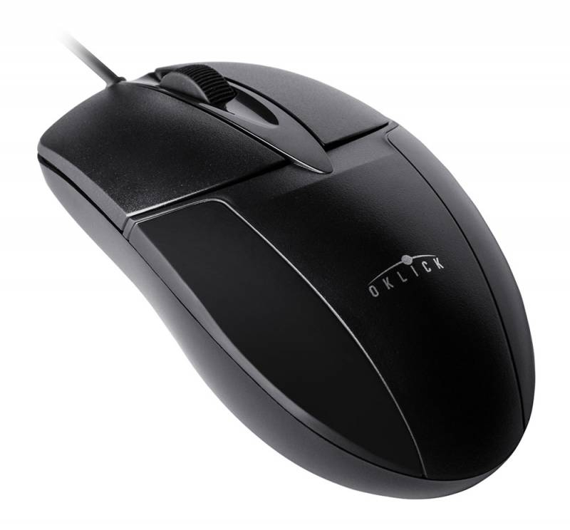 Мышь Oklick 145M оптическая, 1000dpi, USB, цвет черный 866465 866465