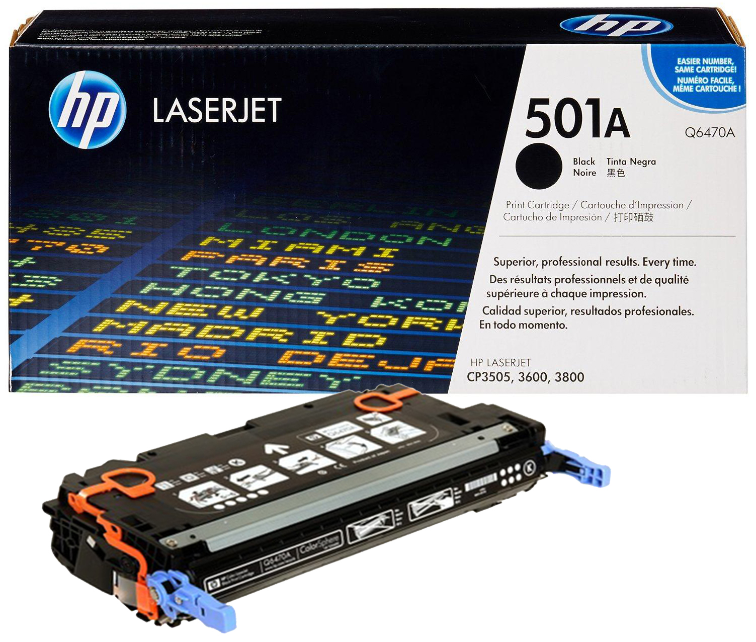 Картридж HP Q6470A, Black Color LaserJet 3600/3800, Black, 6000 стр. Q6470A