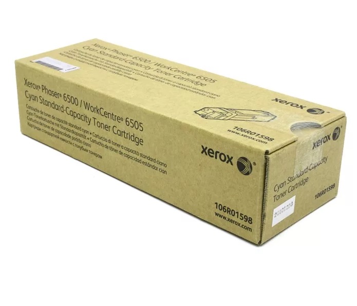 Картридж Xerox лазерный голубой (1000стр.) для Xerox Ph 6500/WC6505 106R01598 106R01598 #6