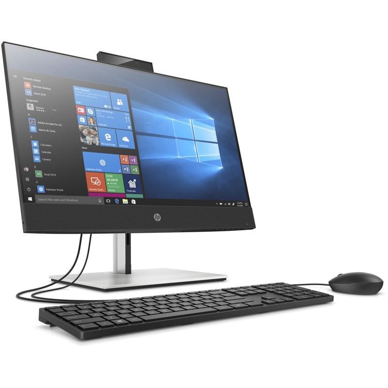 Моноблок HP ProOne 440 G6 23.8" Full HD i3 10300T (3)/8Gb/SSD256Gb/UHDG 630/DVDRW/CR/Free DOS/GbitEth/WiFi/BT/90W/клавиатура/мышь/Cam/черный/серебристый 1920x1080 260N5ES 260N5ES