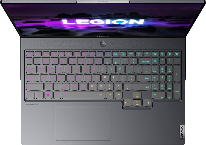 Ноутбук Lenovo Legion 7 16ACHg6, 16", IPS, AMD Ryzen 7 5800H 3.2ГГц, 32ГБ, 1ТБ SSD, NVIDIA GeForce RTX 3070 для ноутбуков - 8192 Мб, noOS, 82N6000JRK, темно-серый  82N6000JRK 82N6000JRK