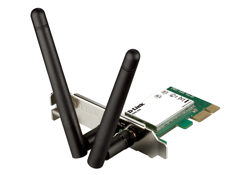 Адаптер D-Link Wireless N300 PCI Express Adapter DWA-548/C1A DWA-548/C1A