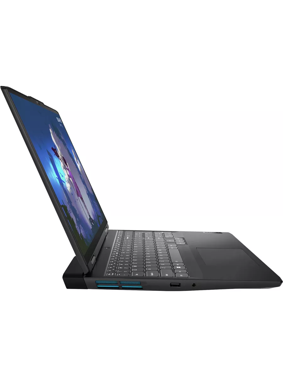 Ноутбук Lenovo IdeaPad Gaming 3 16IAH7 16"(1920x1200 IPS)/Intel Core i5 12450H(2Ghz)/16384Mb/512SSDGb/noDVD/Ext:nVidia GeForce RTX3050Ti(4096Mb)/Cam/BT/WiFi/71WHr/war 1y/2.6kg/onyx grey/Win11Home + 170W, RU kbd 82SA005ERU 82SA005ERU