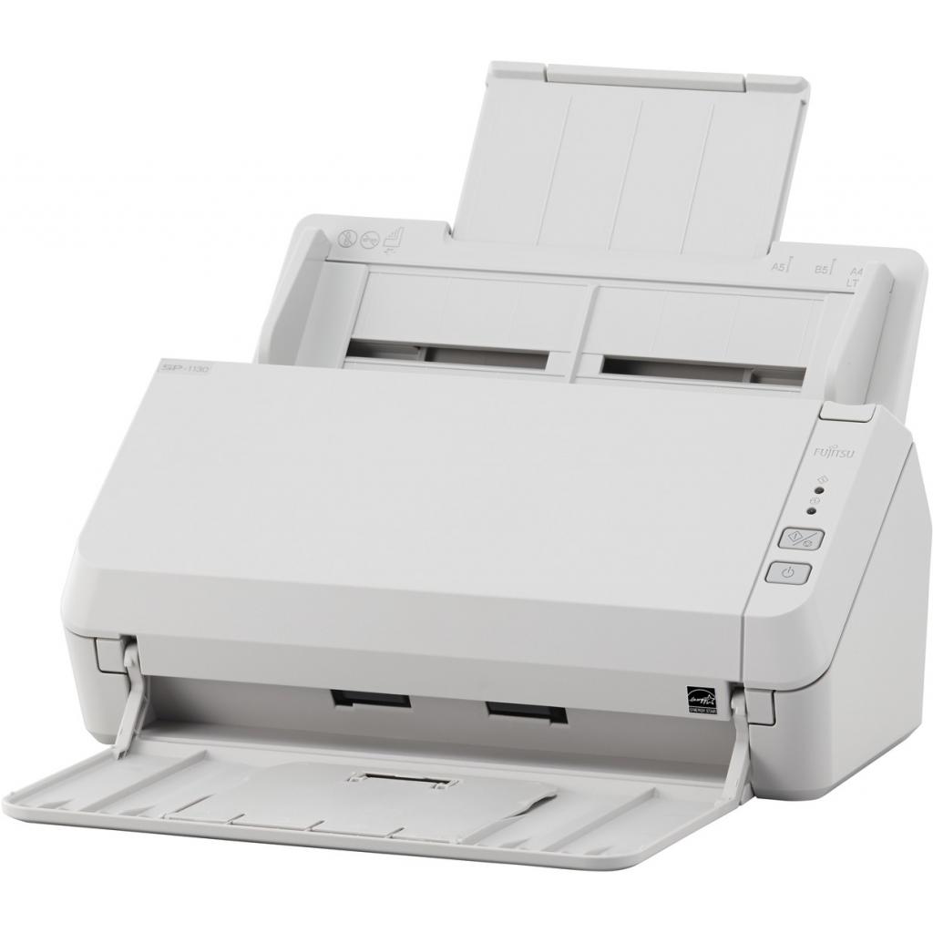 Сканер Fujitsu SP-1125 двухсторонний, 25 стр./мин, ADF 50, A4, нагрузка 1500 стр./день PA03708-B011 PA03708-B011