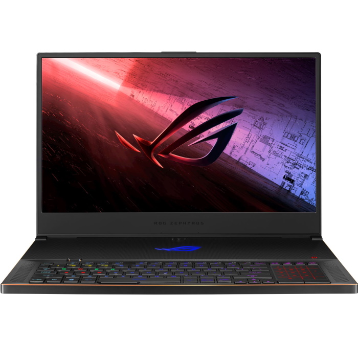 Ноутбук ASUS ROG GU603HE-K8019 16"(2560x1600 (матовый, 165Hz) IPS)/Intel Core i7 11800H(2.3Ghz)/16384Mb/512PCISSDGb/noDVD/Ext:nVidia GeForce RTX3050 Ti(4096Mb)/Cam/BT/WiFi/war 2y/1.9kg/Off Black/DOS 90NR07C1-M00360 90NR07C1-M00360