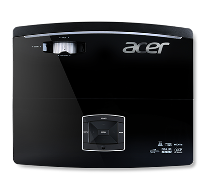 Проектор Acer P6600 DLP projector, 1920*1200, DLP 3D, 20 000:1, 5000 ANSI Lumens, 4.5kg, HDMIx3/MHL, Lan MR.JMH11.001 MR.JMH11.001