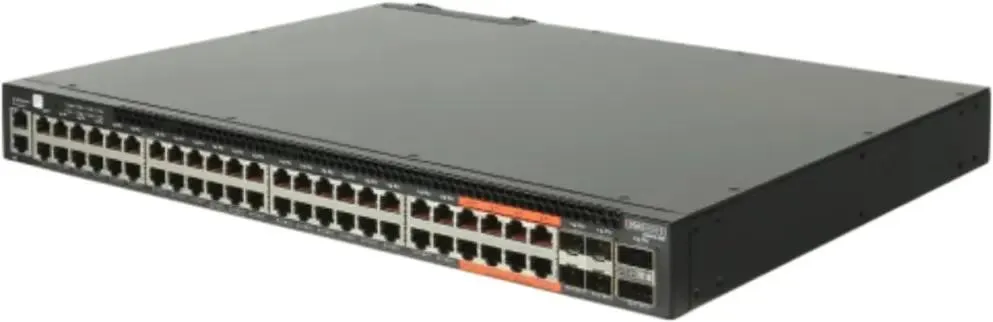 Коммутатор Edge-Core 48-Port GE RJ45 port w/ POE+, incl. 8 ports UPOE, 4x10G SFP+, 2 port QSFP+ by DAC or 20G QSFP+ Transceiver, Broadcom Helix 4, Dual-core ARM Cortex A9 1GHz, dual 110-230VAC 920W hot-swappable PSUs, one fixed system fan 4610-54P-O- 4610-54P-O-AC-Fv1