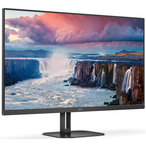 Монитор AOC 27" черный IPS LED 1ms 16:9 HDMI M/M матовая 300cd 178гр/178гр 1920x1080 FHD USB 5.53кг 27V5CE 27V5CE