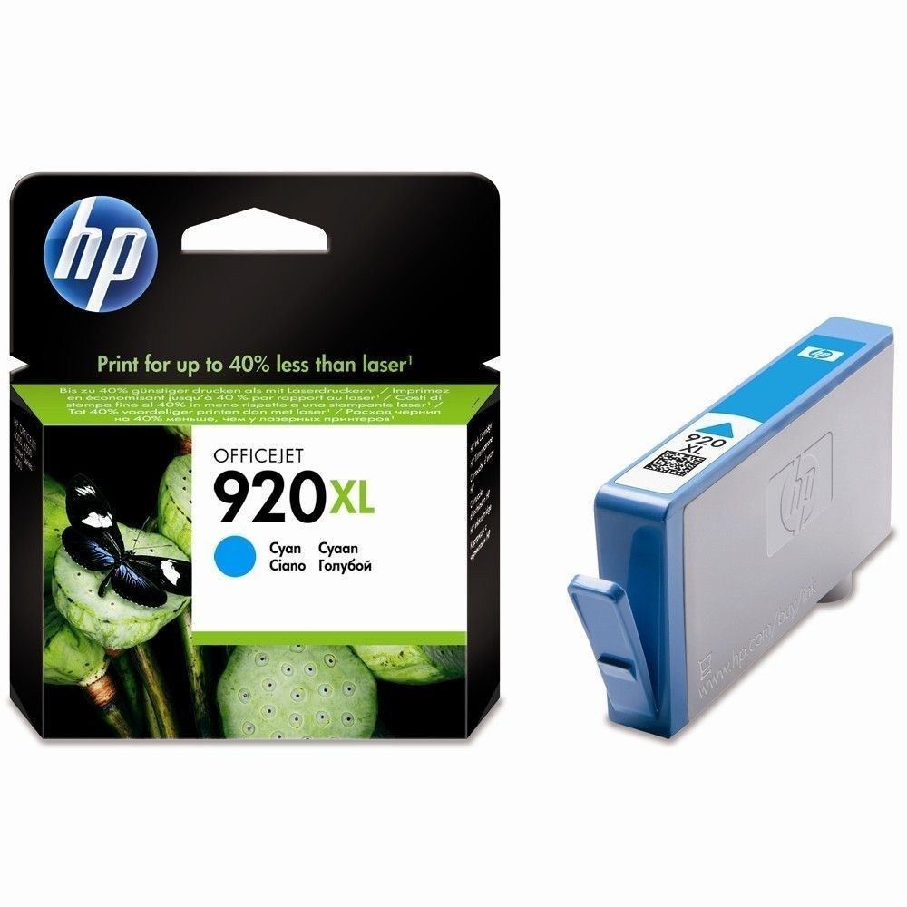 Картридж HP 920XL к Officejet 6000/6500, синий CD972AE CD972AE