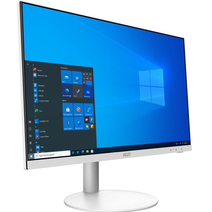 Моноблок MSI Pro AP241 11M-675XRU 23.8" Full HD i3 10105 (3.7) 8Gb SSD512Gb UHDG 630 noOS GbitEth WiFi BT 120W белый 1920x1080 9S6-AE0312-675 9S6-AE0312-675