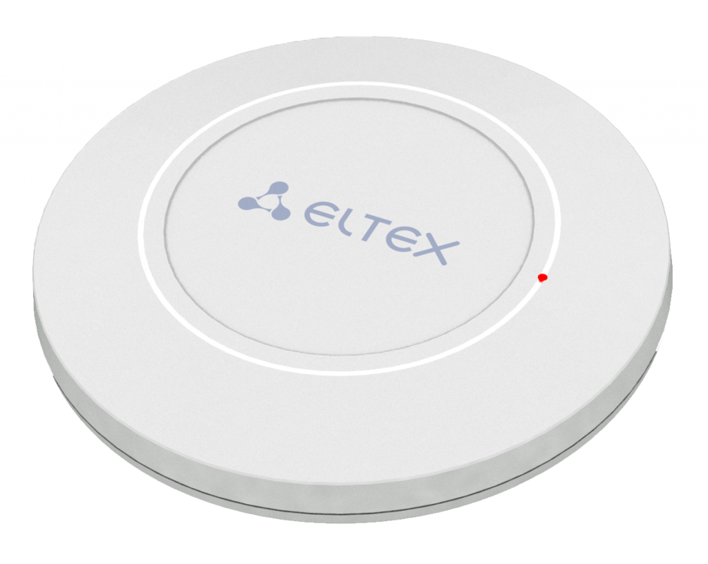 Точка доступа Eltex 802.11 ac (5G WiFi), 2.4/5GHz;2x2 MIMO; 1 порт 10/100/1000 Base-T, 48В DC-PoE, indoor  WEP-2L WEP-2L