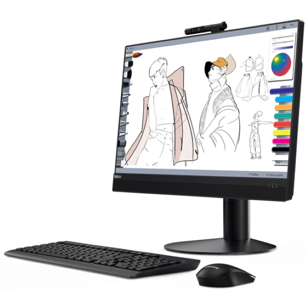 Моноблок Lenovo ThinkCentre M920z 23.8" Full HD i7 8700 (3.2)/16Gb/500Gb 7.2k/SSD128Gb/UHDG 630/DVDRW/CR/Windows 10 Professional 64/GbitEth/WiFi/BT/150W/клавиатура/мышь/Cam/черный 1920x1080 10S7S0VY00 10S7S0VY00