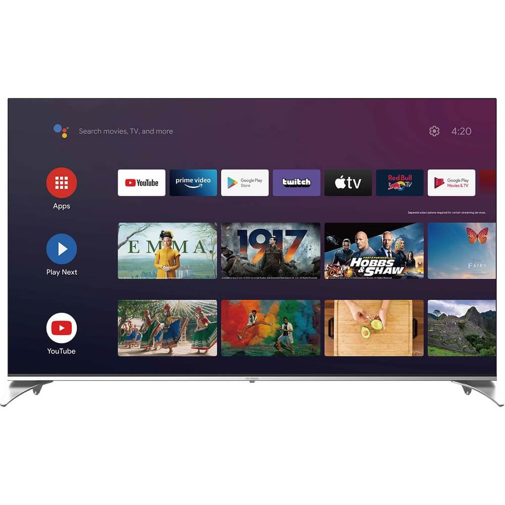 Телевизор Hyundai H-LED65QBU7500 65",QLED,Android TV,Frameless,черный,4K,60Hz H-LED65QBU7500 H-LED65QBU7500