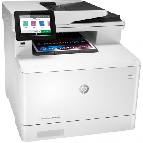 МФУ HP  Color LaserJet Pro MFP M479fdn (p/c/s/f, A4,600 dpi,27(27)ppm,512Mb,2 trays 50+250,Duplex,ADF50,USB 2.0/GigEth,4 cart.in box black 2400&cmy1200 pages,1y warr.,repl. CF378A) W1A79A W1A79A
