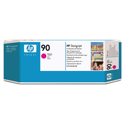 Картридж струйный HP №90 пурпурный печатающая головка для HP DJ 4000/4000ps/4500/4500ps C5056A C5056A
