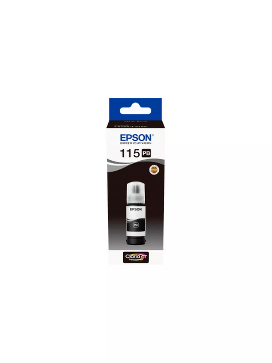 Контейнер Epson с чернилами Epson 115 EcoTank Photo Black ink bottle C13T07D14A C13T07D14A