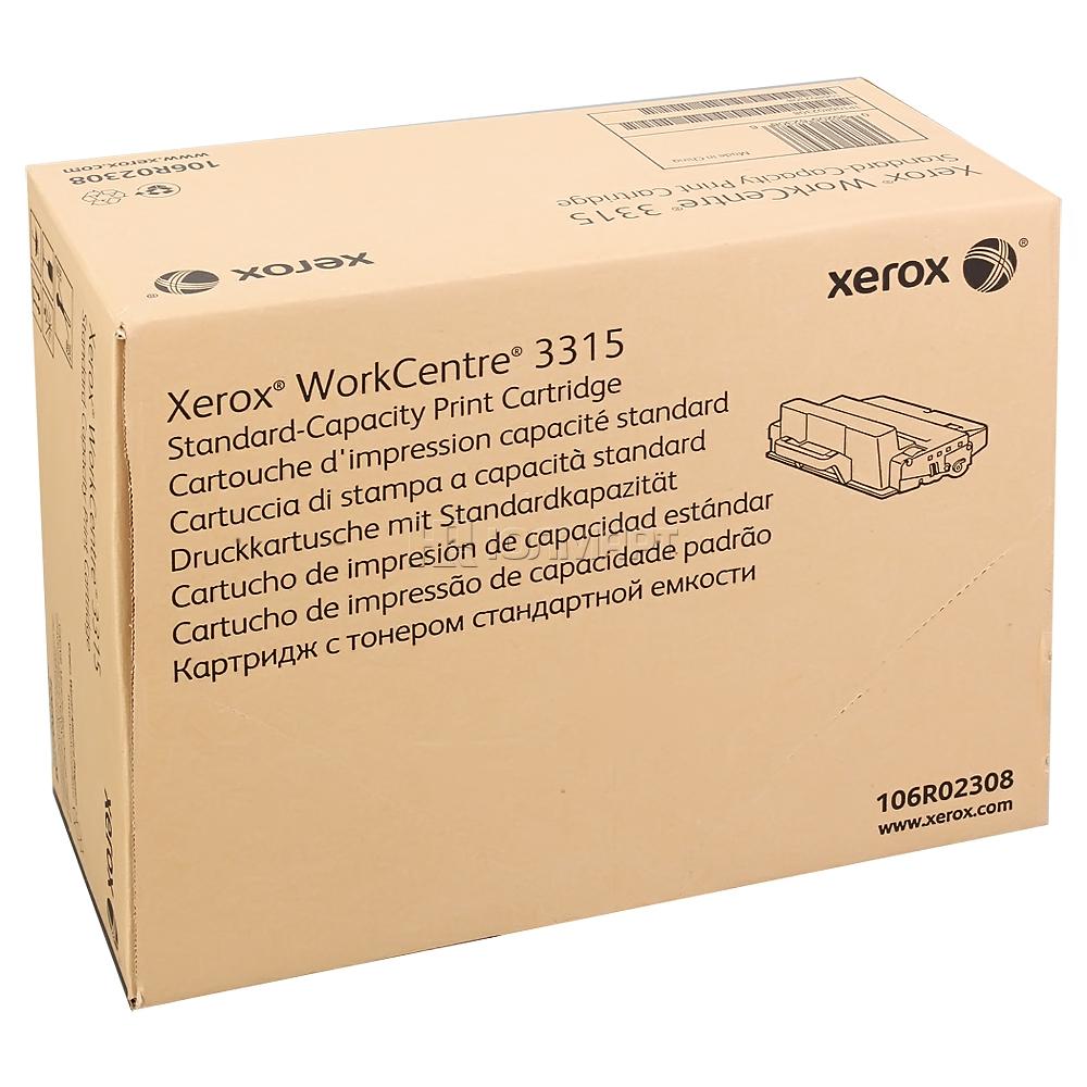 Картридж Xerox лазерный черный (2300стр.) для Xerox WC3315 106R02308 106R02308 #8