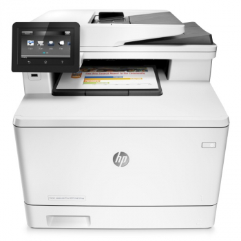 МФУ HP Color LaserJet Pro M477fnw A4 Net WiFi белый CF377A CF377A
