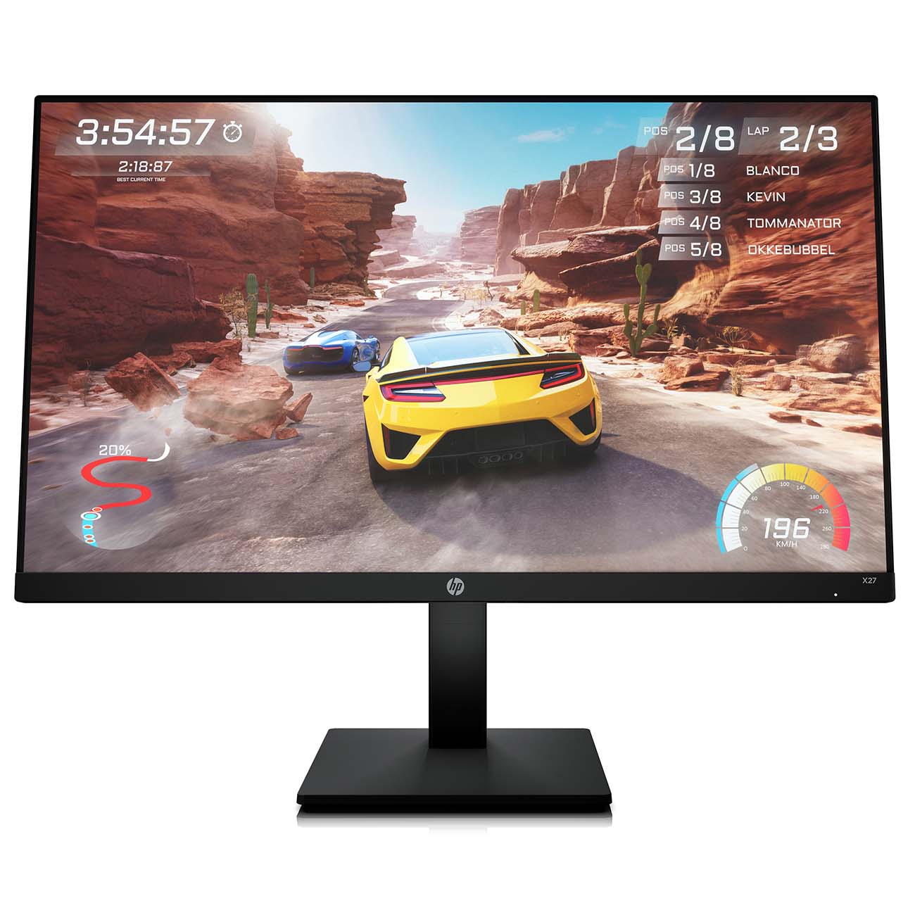 Монитор HP 27" X27 Gaming FHD Monitor 2V6B4AA 2V6B4AA #8